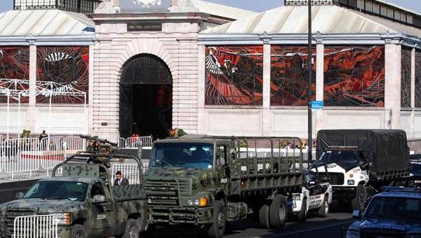 Toluca, ciudad donde se realizará la Cumbre del Tlcan, está fuertemente custodiada por efectivos del Ejército y de la Policía Federal. (Foto: AFP)