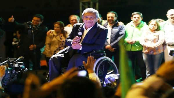 Lenín Moreno fue vicepresidente de Ecuador y enviado especial del secretario de la ONU sobre Discapacidad y Accesibilidad.