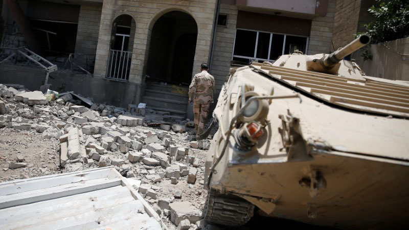 Las fuerzas iraquíes buscan arrebatar a Daesh uno de sus bastiones.