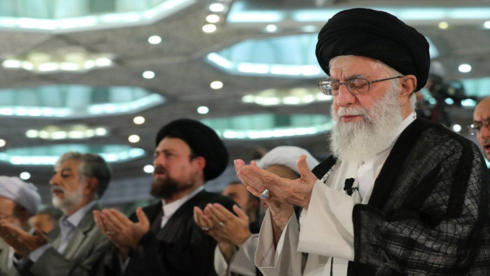 Alí Jameneí ofreció el tradicional sermón de cierre del Aid al Fitr.