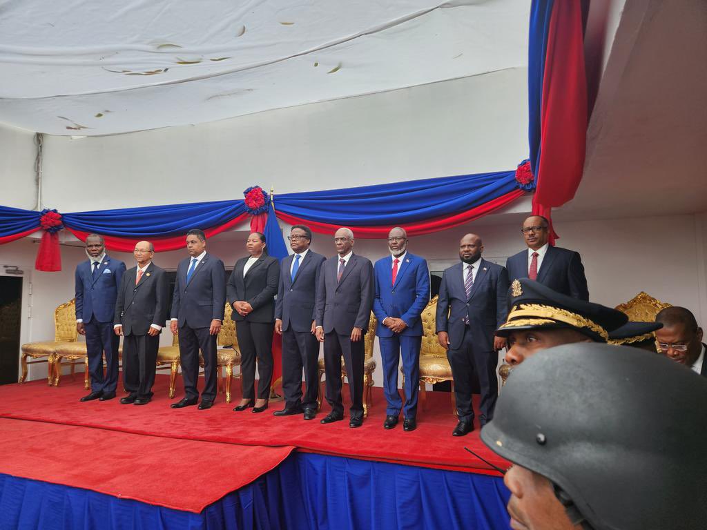 Henry's resignation comes on the same day that the nine members of the Presidential Transition Council, charged with restoring order in a country shaken by gang violence, were sworn in. | Photo: LeNouvelliste