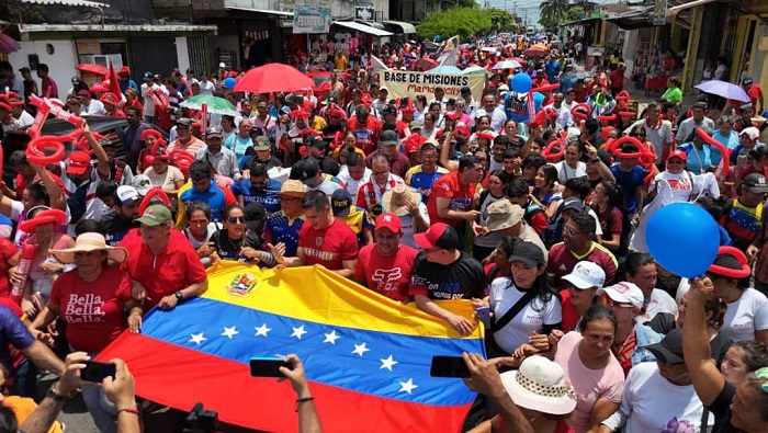Las muestras de apoyo se han concentrado en los estados de Mérida, Yaracuy, Sucre y Bolívar.